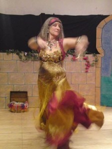 Zils and the dancer.