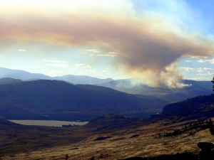 Another flare up across the Canadian border--2 days ago.
