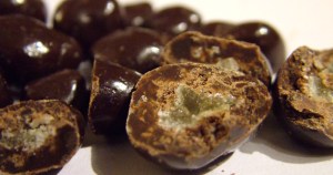 Dark chocolate ginger - yum!